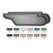 1971-73 Mopar B-Body Light Metallic Green Coachman Grain Vinyl Original Style Sun Visors