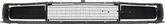 1968 Charger Grill Set - Black - With Headlamp Door Brackets