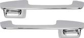 1967-70 Dodge, Plymouth A & B Body; Front Outer Door Handle Set; with Chrome Buttons