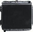 1962-64 Plymouth Fury 318 V8 Automatic Trans 4 Row Replacement Radiator