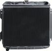 1962-64 Plymouth Fury 318 V8 Standard Trans 4 Row Replacement Radiator