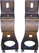 1967-69 Hemi & 440 2-1/4" Tailpipe Hangers-Pair