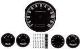 1962 Fury / Savoy Without AC Gauge Decal Set