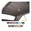 1963 Dodge / Polara Hardtop White Leather Grain Vinyl Headliner Conversion