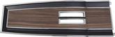 1969-70 Charger, Coronet, GTX, Road Runner; Console Top Plate; Woodgrain ; Automatic Trans