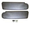 1964 Belvedere, Fury, Sport Fury Convertible; Vinyl Sun Visors; Bison Grain; Dark White # 04; Pair