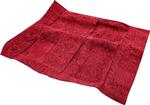 1963-64 Plymouth Fury 2 Door With Auto Trans (Except 63 Sport Fury) Red Tuxedo Loop Carpet