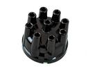 1957-74 Ford; V8; Black Distributor Cap; With Brass Contacts