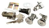 1969 Mopar A-Body Complete Lock Set With OEM Keys