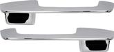 1967-70 Dodge, Plymouth A, B-Body; Front Outer Door Handle Set; with Black Buttons