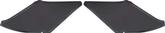 1970-72 Barracuda / 'Cuda Black Fine Pembrook Grain Original Style Sail Panels