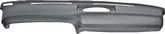 1970 Dodge Challenger; ABS Dash Pad Cover; 1 Speaker Without AC; Black