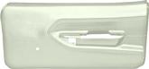 1970-74 Plymouth Barracuda/'Cuda; Front Door Panels; With Manual Windows; White