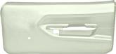 1970-74 Plymouth Barracuda/'Cuda; Front Door Panels; With Power Windows; White