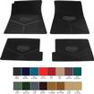 1973-74 Challenger With 4-Speed Trans Dark Green "Custom Vintage Style" Vinyl Floor Mats