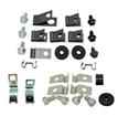 1965-66 Mustang 6 Cylinder with Drum Brakes Fuel and Brake Line Fastener Kit