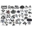 1968 Mustang/Shelby Fastback Standard or Deluxe Interior 398 Piece Interior Fastener Set