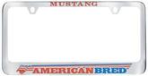 American Bred Mustang License Plate Frame