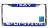 1967 Mustang; License Plate Frame