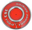 1967-68 Mopar "383 Road Runner Engine" Air Cleaner Pie Tin With Red Logo