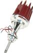 Billet Distributor Chrysler Big Block 383/400 Without Vacuum Advance Red Male