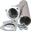 QTP Exhaust Cutout; Stainless Steel; 2-1/2"