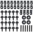 1970-74 E-Body; Fender Bolt Mounting Set; 88 Pieces