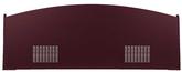 1970-76 Dart, Demon, Sport, Duster; Rear Seat Shelf Package Tray; Smooth Panelboard; Fixed Rear Seat; with Dual Speaker Cutouts; Maroon