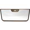 1967-72 Chevrolet/GMC Truck, Blazer, Jimmy, Suburban; Billet Aluminum Glove Box Door; Bronze Powder Coated Bezel with a Bright Clear Powder Coated Insert