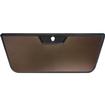 1967-72 Chevrolet/GMC Truck, Blazer, Jimmy, Suburban; Billet Aluminum Glove Box Door; Matte Black Powder Coated Bezel with a Bronze Powder Coated Insert
