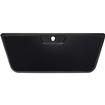 1967-72 Chevrolet/GMC Truck, Blazer, Jimmy, Suburban; Billet Aluminum Glove Box Door; Matte Black Powder Coated Bezel with a Matte Black Powder Coated Insert