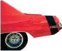 1970-71 Dart Blue Bumble Bee Stripe Set