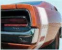 1969 Charger 500 Black Bumble Bee Stripe Set