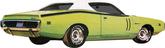 1971 Charger R/T Matte Black Decal Set