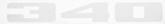 1973-74 Mopar B-Body 340 Hood Bezel Engine Numbers Reflective White