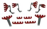 Moroso Spark Plug Wire Loom Kit For 7-9mm Wire - Red