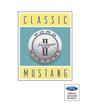 Ford Mustang; Tin Sign; Classic Mustang; 1966 Gas Cap