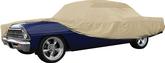 1960-69 Various Models; Car Cover; Weather Blocker Plus; Tan; Fits Chevy II, Nova, Falcon, Valiant