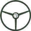 1970 Mopar Steering Wheel ; Green ; A, B, C Body 