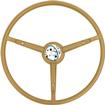 1970 Mopar Steering Wheel ; Tan ; A, B, C Body 