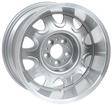 17" X 9" Cast Aluminum Mopar Rallye Wheel 5" Backspacing; 5X4-1/2" Bolt Pattern Silver