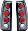 1988-99 GM Truck Euro G1 Series Carbon Fiber Tail Lamps with Clear Lens