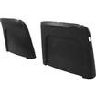1967 Buick, Cadillac, Chevrolet, Oldsmobile, Pontiac; Strato Bench or Bucket; Seat Back Panels; Black ABS