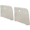 1969-72 Buick, Cadillac, Chevrolet, Oldsmobile, Pontiac; Strato Bench or Bucket; Seat Back Panels; Sandalwood / Off White ABS