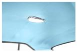 1968-72 Nova 2-Door Sedan Headliner Basketweave (Aqua)