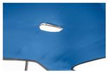 1968-72 Nova 2-Door Sedan Headliner Basketweave (Medium Blue)