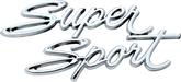 66 Super Sport Glove Box Emblem