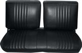 1973-74 Nova 2Dr Coupe Full Set Custom Upholstery With Front Bench Seat (Black)