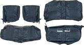 1973-74 Nova 2Dr Coupe Full Set Custom Upholstery With Front Bench Seat (Navy Blue)