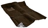 1968-73 Nova, Ventura, Apollo, Omega; Molded Carpet Set; 2 or 4 Door; w/o Console; Dark Brown